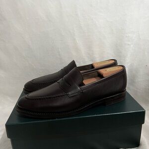 Meermin 514511 Brown Soft Calf Leather Loafers UK 9.5 / US 10.5